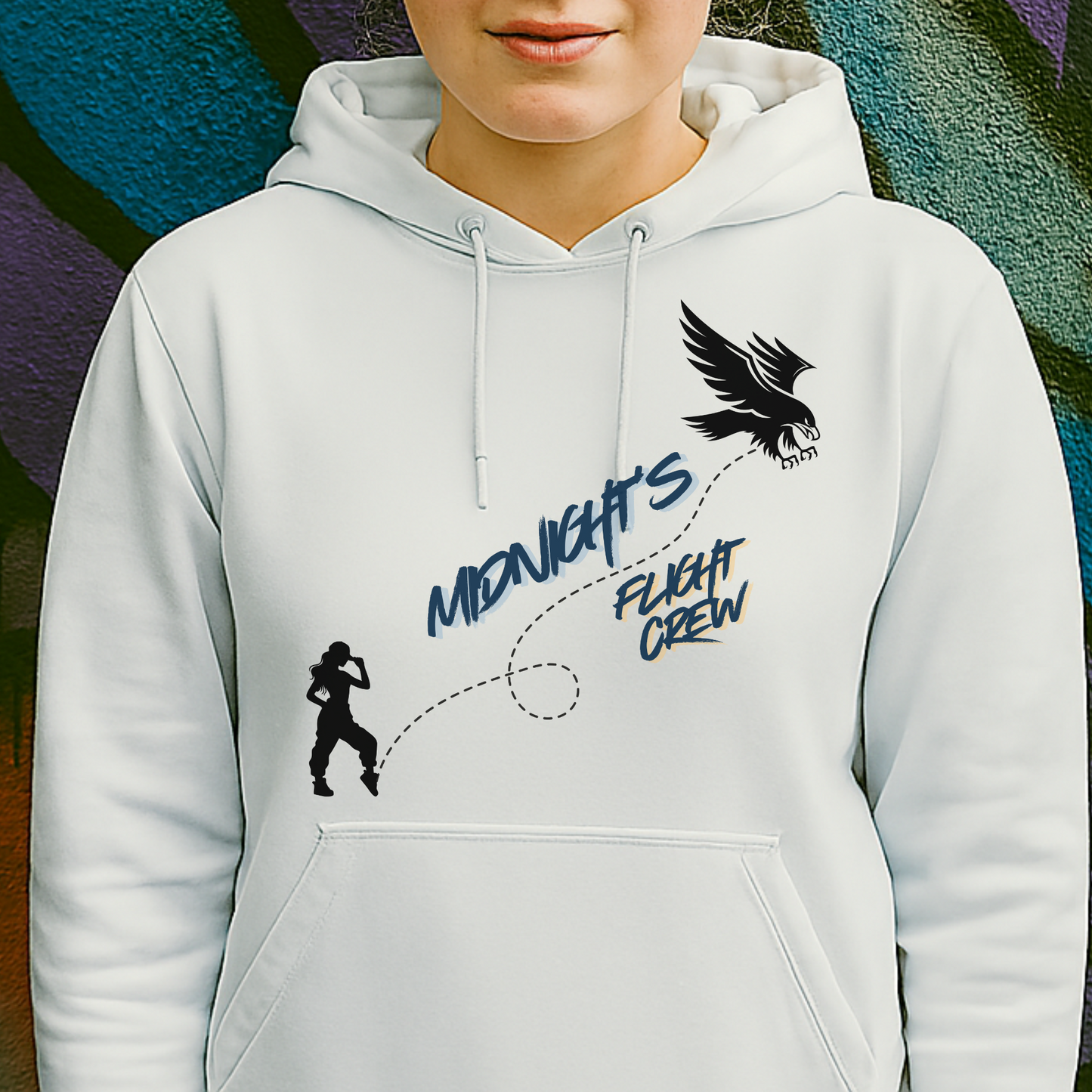 H.A.R.M.S. Dance Team Midnight’s Flight Crew "Flight Path" Hoodie