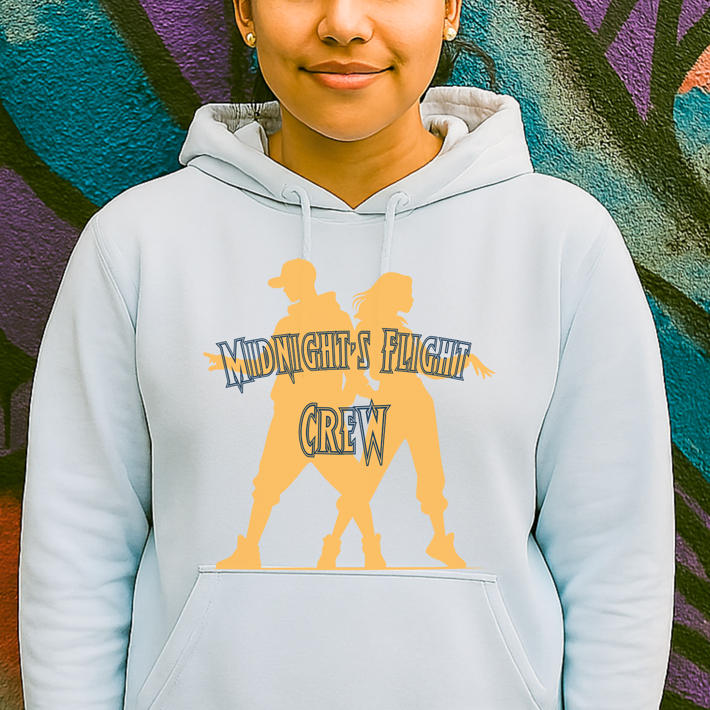 H.A.R.M.S. Dance Team Midnight’s Flight Crew "Gold" Hoodie
