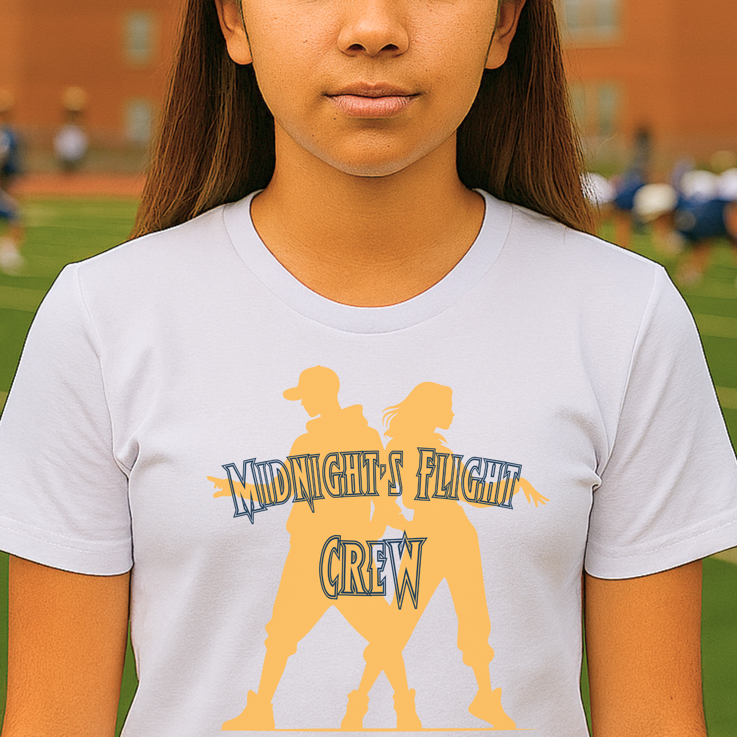 H.A.R.M.S. Dance Team Midnight’s Flight Crew "Gold" T-shirt