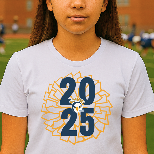 H.A.R.M.S. Cheer 2025 Pom T-shirt