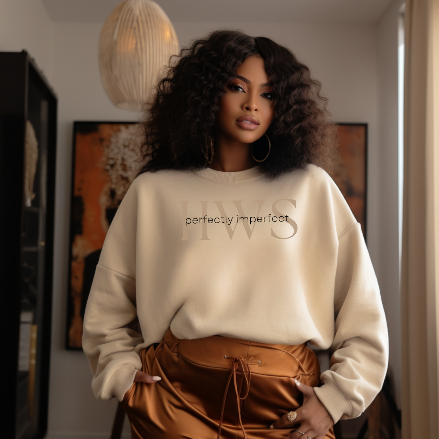 perfectly imperfect - Affirmations Sweatshirt