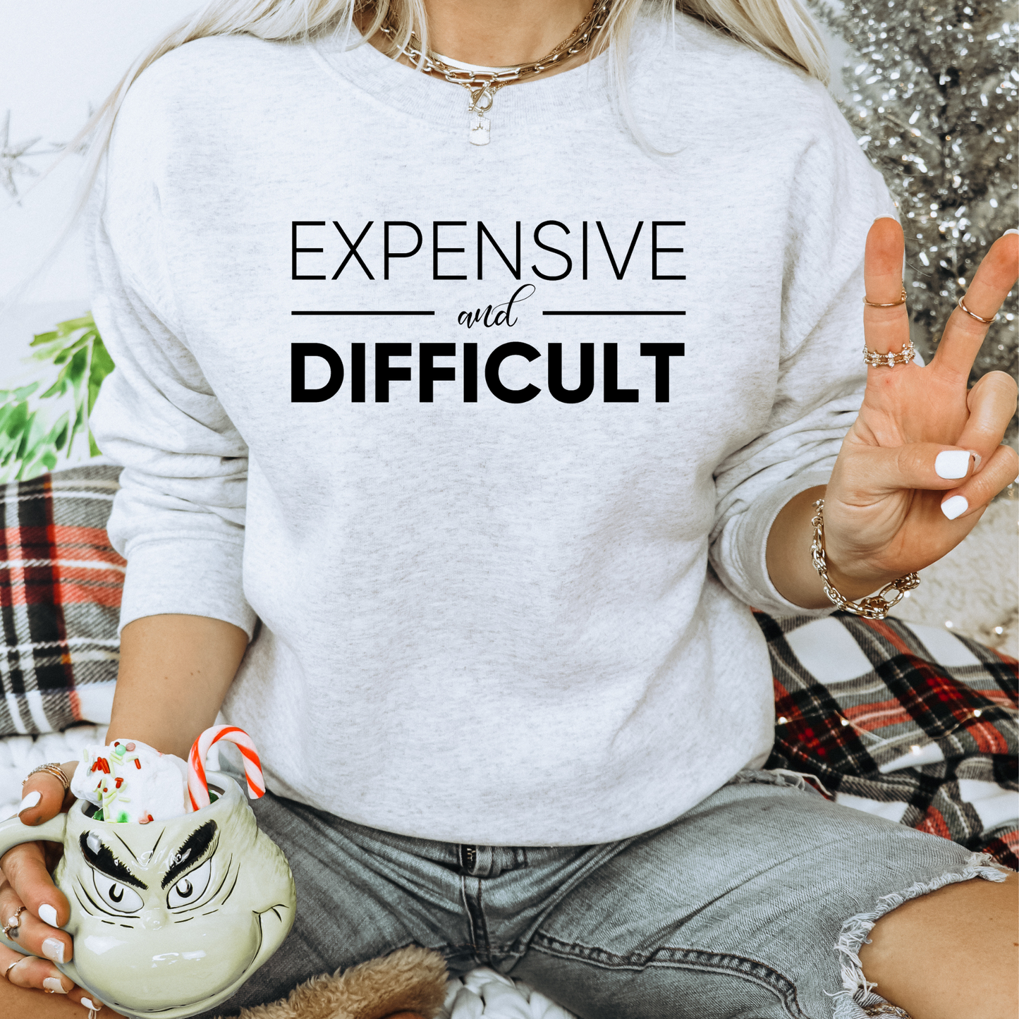 Expensive and Difficult - Sweatshirt