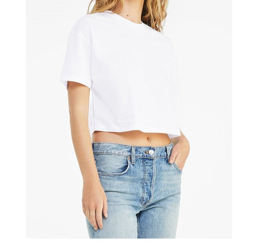 Bella + Canvas Ladies Cropped T-Shirt