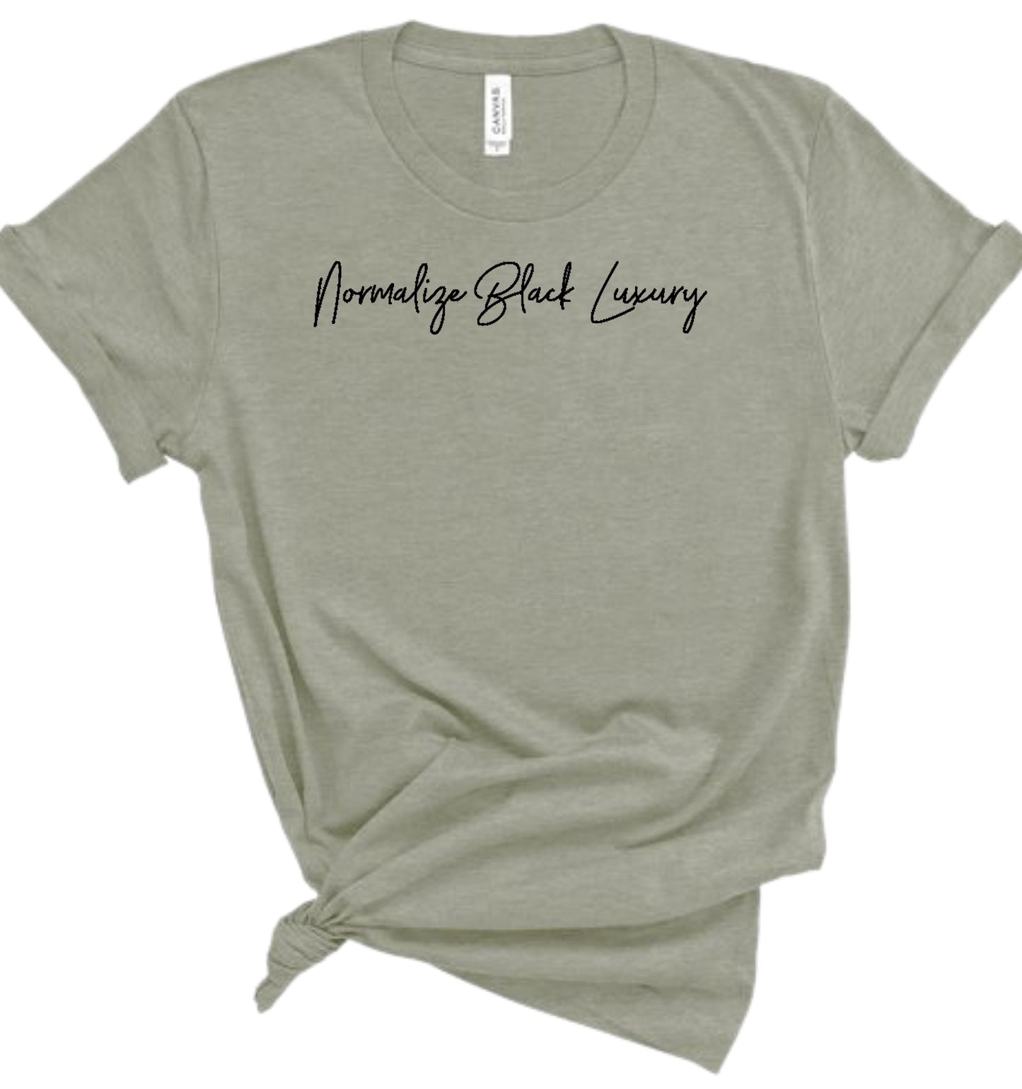 Normalize Black Luxury - T-shirt