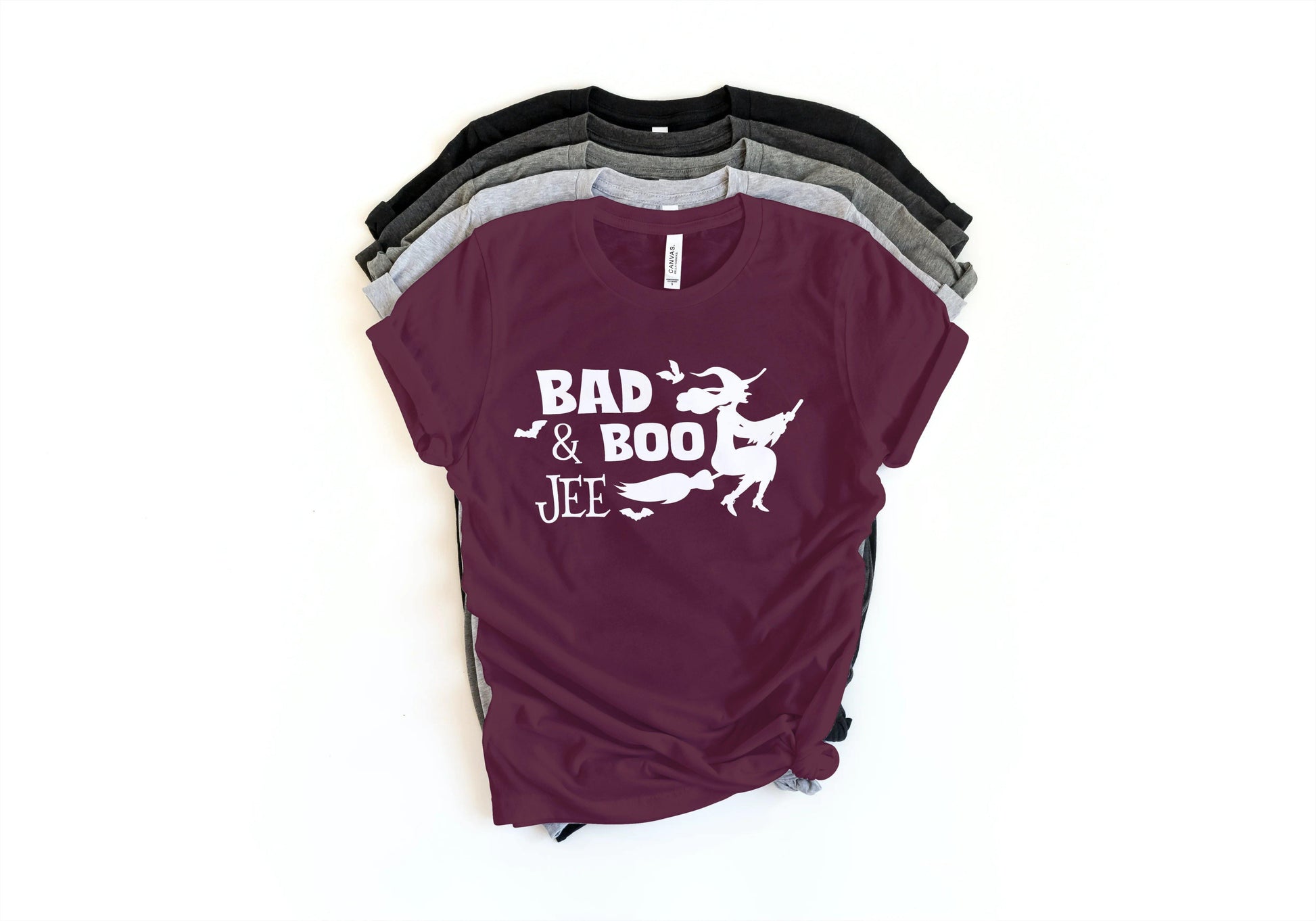 Bad & Boo Jee - Halloween T-Shirt - Healthy Wealthy Skinny