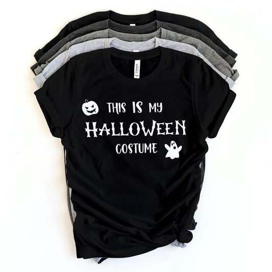 This Is My Halloween Costume - Halloween T-Shirt - Healthy Wealthy Skinny