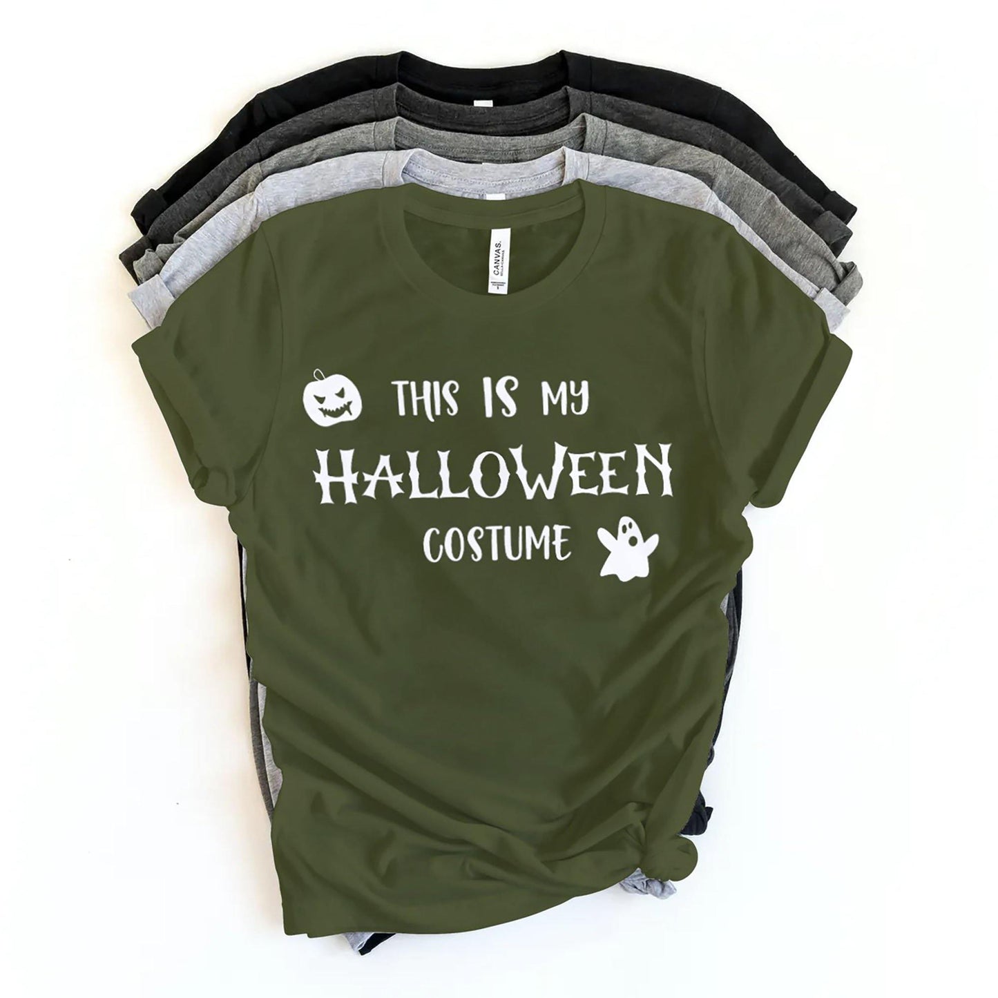 This Is My Halloween Costume - Halloween T-Shirt - Healthy Wealthy Skinny