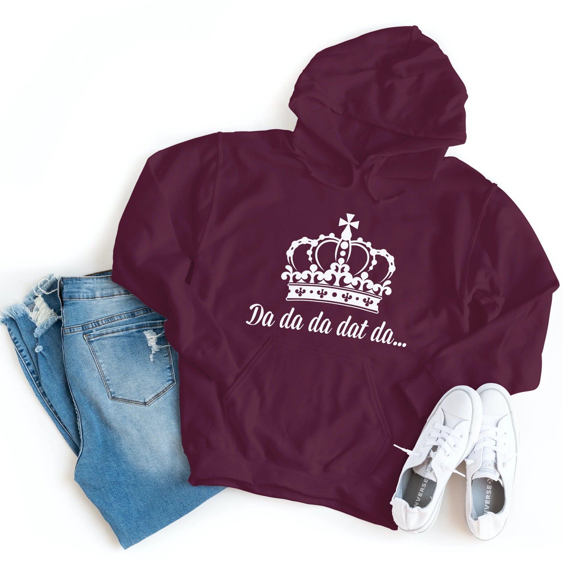 Hamilton - Da Da Da Dat Da | King George - Hoodie - Healthy Wealthy Skinny