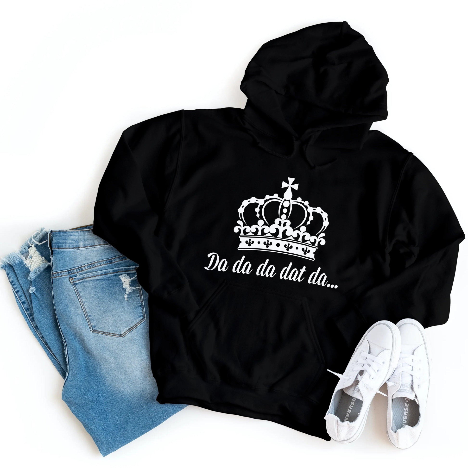 Hamilton - Da Da Da Dat Da | King George - Hoodie - Healthy Wealthy Skinny