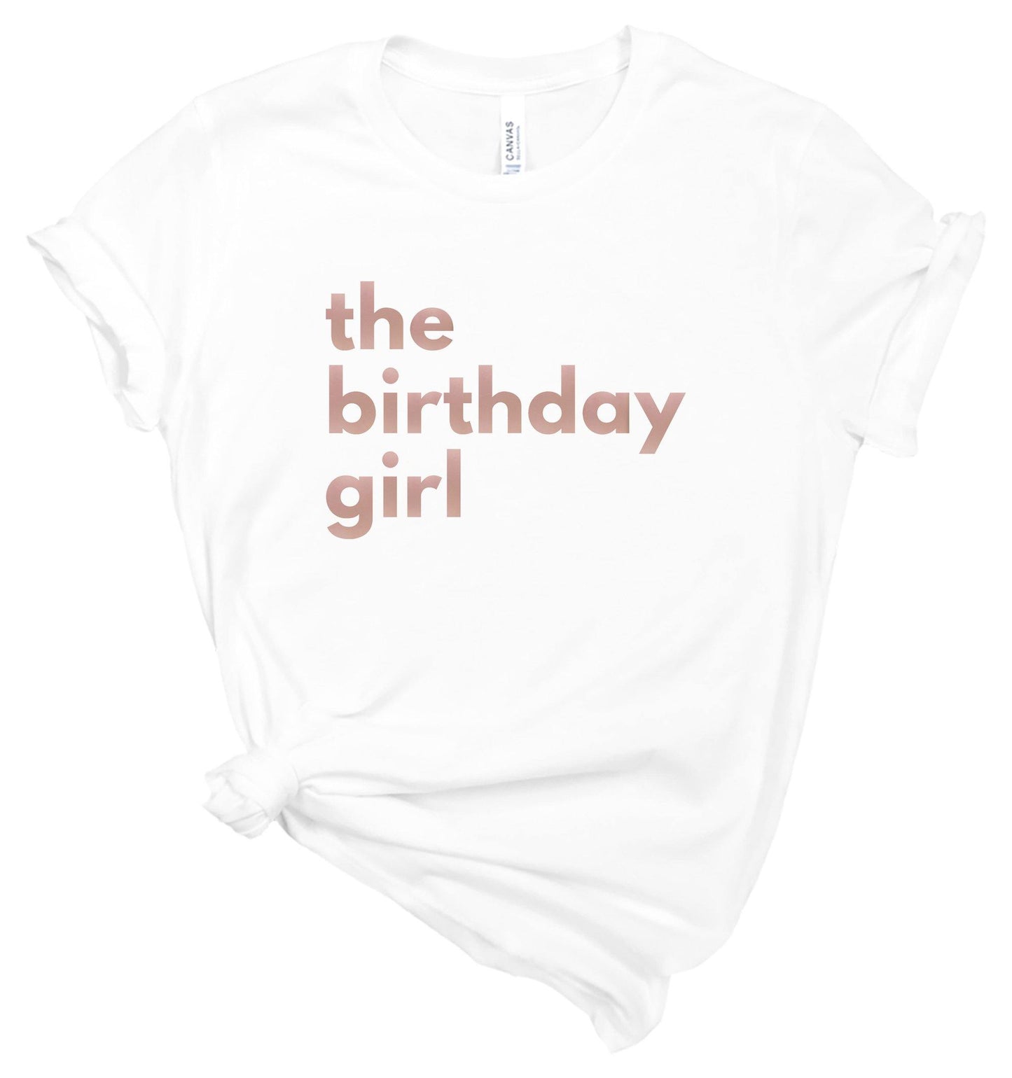 the birthday girl - Personalized Women's Birthday Shirt - Healthy Wealthy Skinny